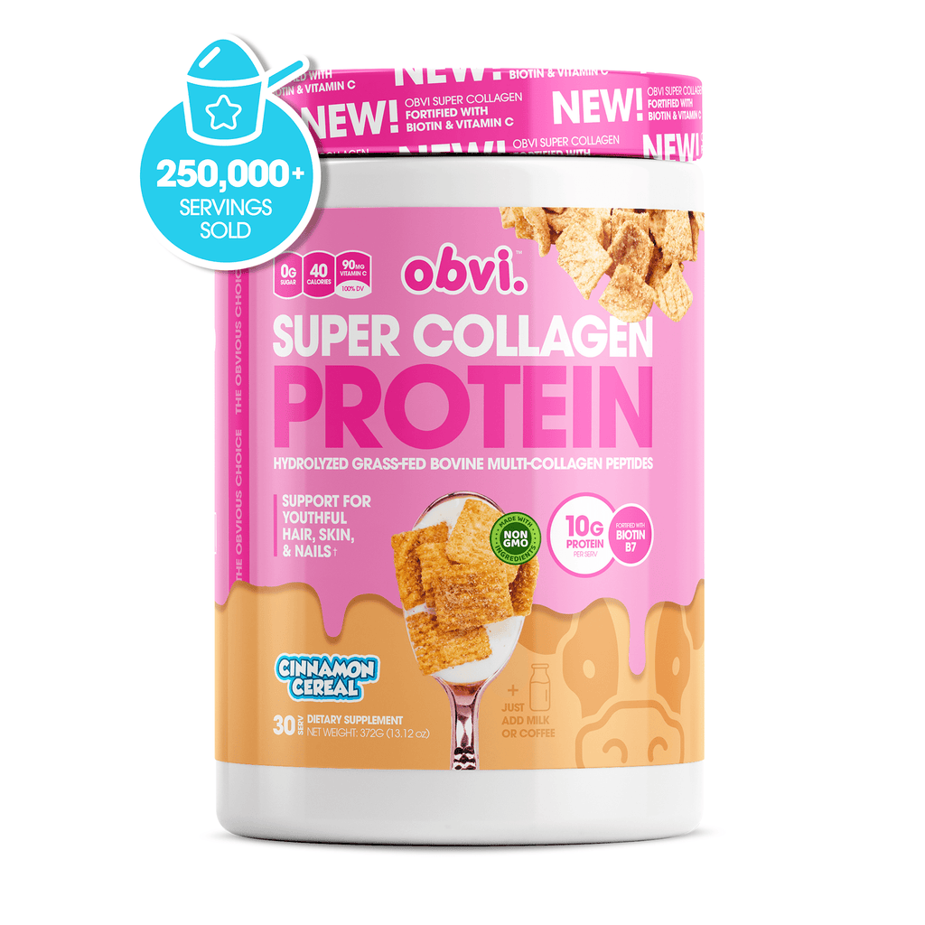 Obvi Super Collagen Protein Powder | Cinna Cereal