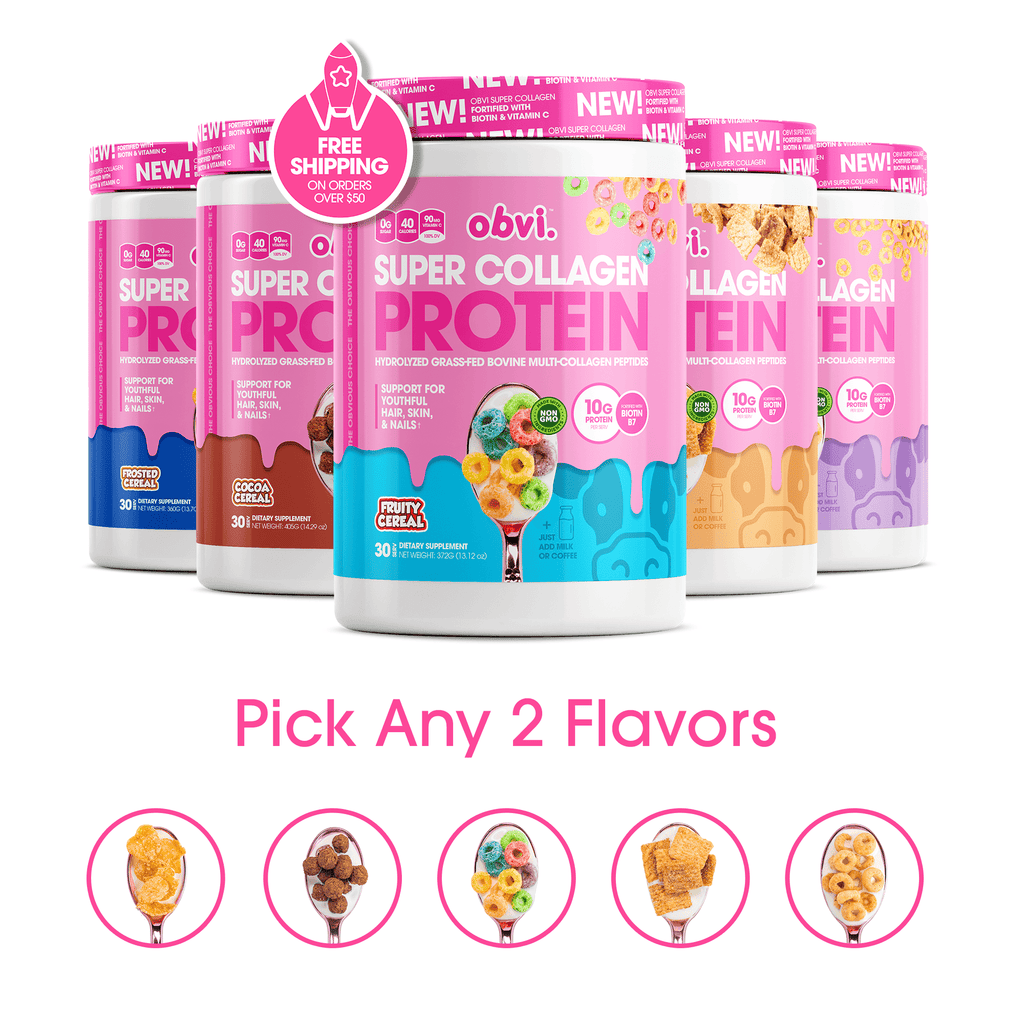 Obvi Super Collagen Protein Dual Bundle